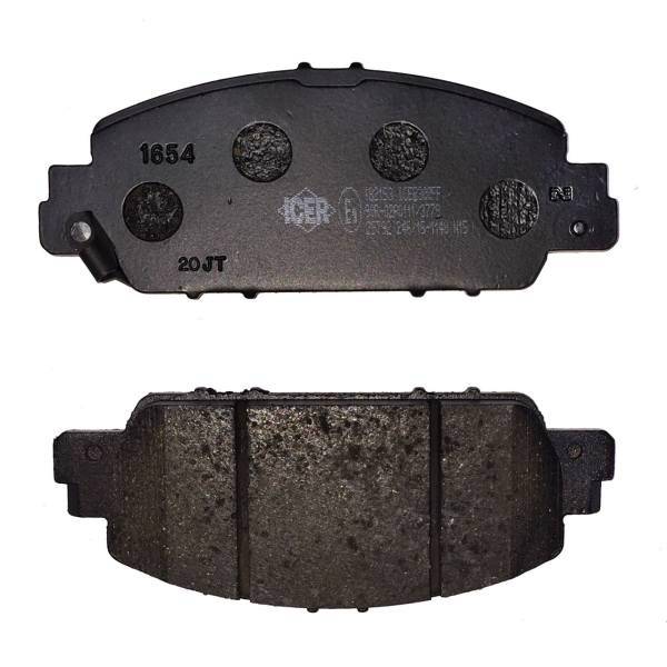 لنت ترمز جلو آیسر مدل 182153، Icer 182153 Front Brake Pad