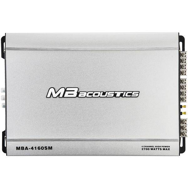 آمپلی فایر خودرو ام بی آکوستیکس مدل MBA-4160SM، MB Acoustics MBA-4160SM Car Amplifier