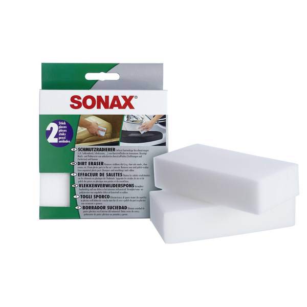 اسفنج جرم گیرخودرو سوناکس مدل 416000 بسته 2 عددی، Sonax 416000 Dirt Eraser Sponage Pack of 2