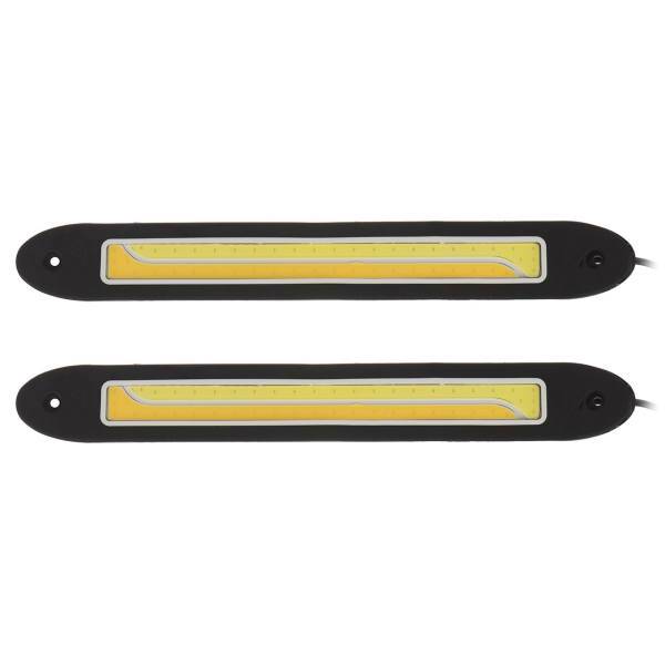 چراغ سی او بی قابل انعطاف خودرو دی تایم رانینگ لایت مدل دو رنگ 26 سانتی‌متری، Daytime Running Light Flexible COB 26cm 2Colors