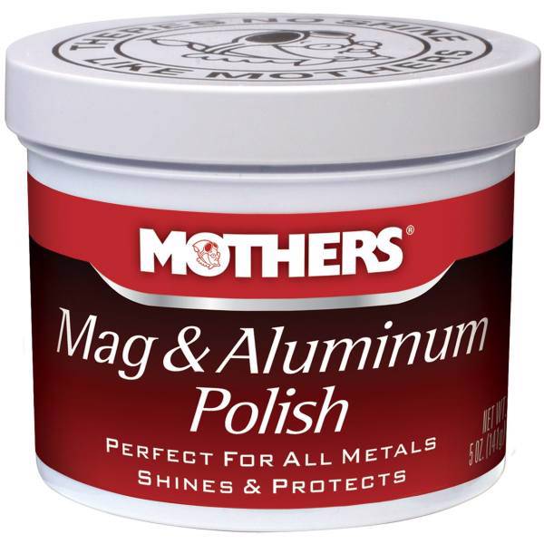 پولیش آلومینیوم خودرو مادرز مدل 5100 وزن 141 گرم، Mothers 5100 Car Mag And Aluminum Polish 141g