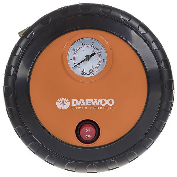 کمپرسور باد فندکی دوو مدل DW25، Daewoo DW25 Cigar Lighter Air Compressor