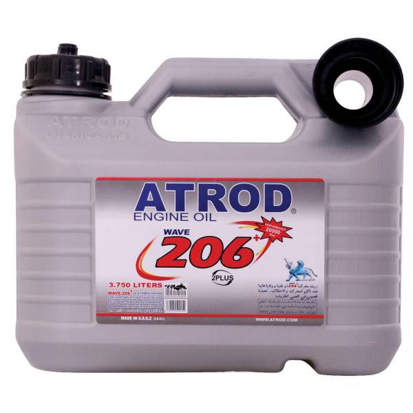 روغن موتور خودرو آترود مدل 206 20w50 ظرفیت 3.75 لیتر، Atrod 206 20w50 Engine Oil 3.75L