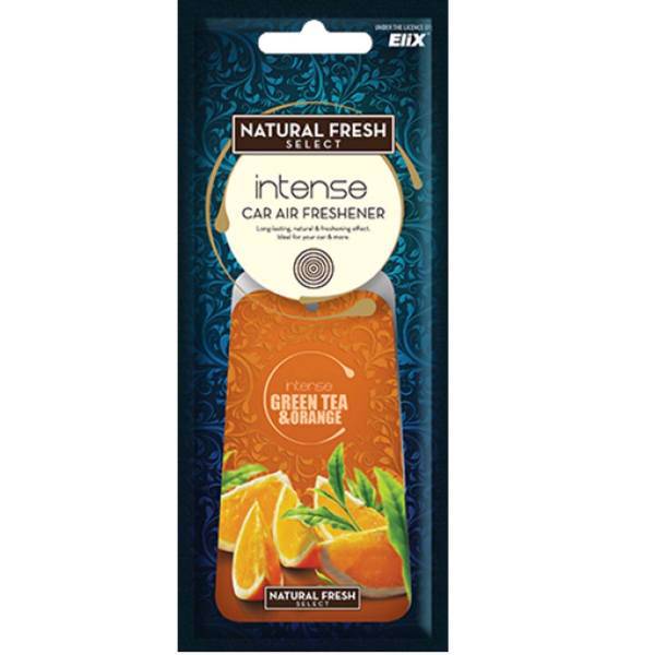 خوشبو کننده نچرال فرش مدل Intense Orange And Tea، Natural Fresh Intense Orange And Tea Car Air Freshener