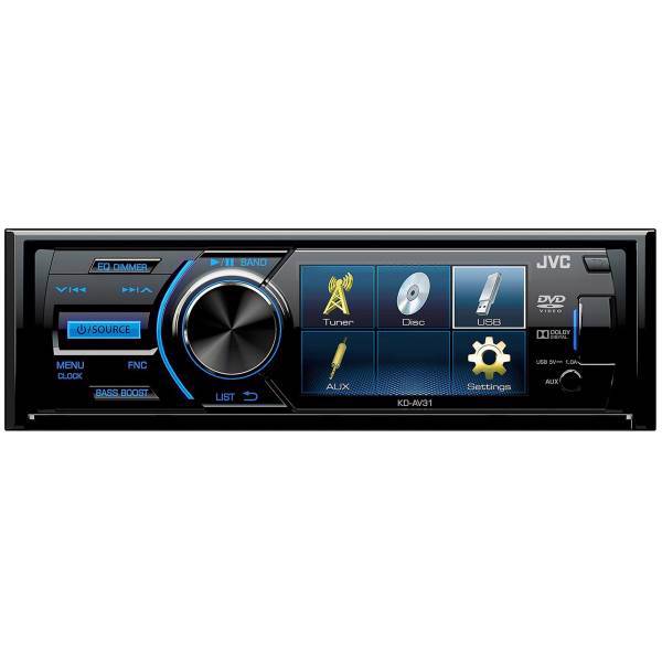 پخش کننده خودرو جی وی سی مدل KD-AV31، JVC KD-AV31 Car Audio