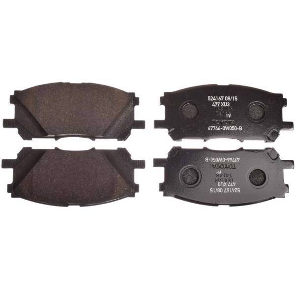 لنت ترمز جلو تویوتا جنیون پارتس مدل 0W070-04465، Toyota Genuine Parts 04465-0W070 Front Brake Pad