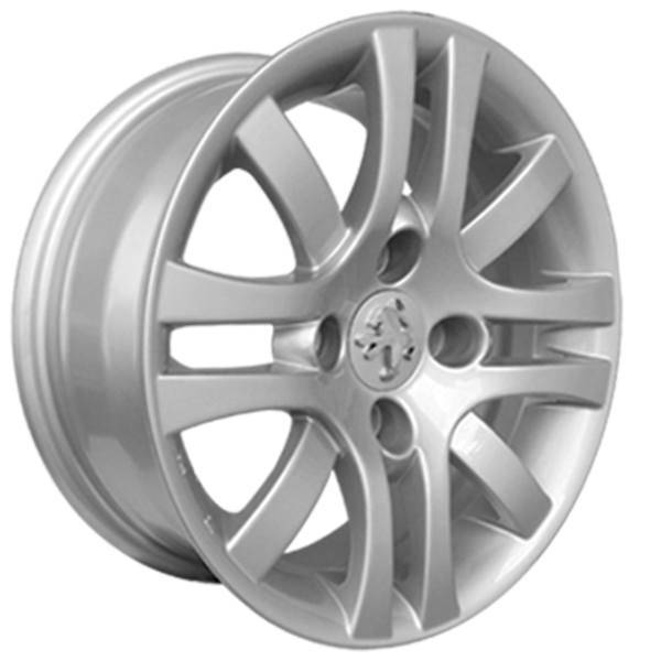 رینگ آلومینیومی چرخ مدل KWNir سایز 15 اینچ با آرم پژو، KWNir Aluminium Wheel Rims 15 Inch For Peugeot