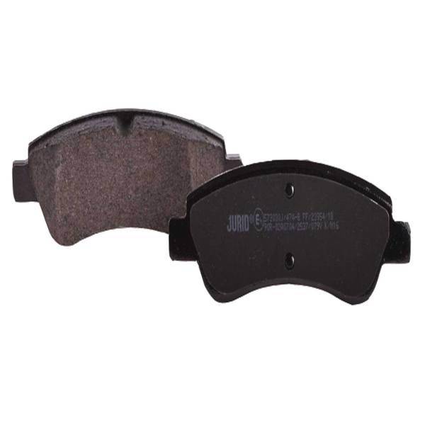 لنت ترمز جلو جورید مدل J573030 مناسب برای پژو 206 تیپ 5، Jurid J573030 Front Brake Pad For Peugeot 206 T5