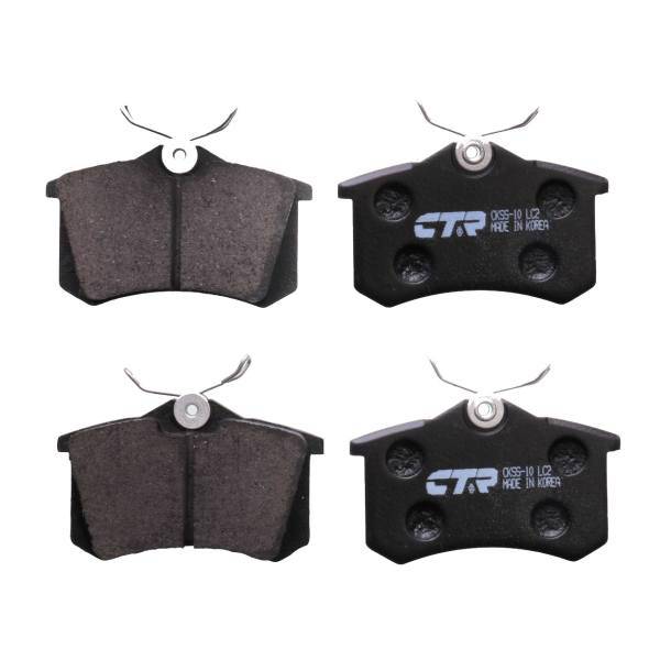 لنت ترمز عقب سی تی آر مدل CKSS-10 مناسب برای مگان، CTR CKSS-10 Rear Brake Pad For Megane