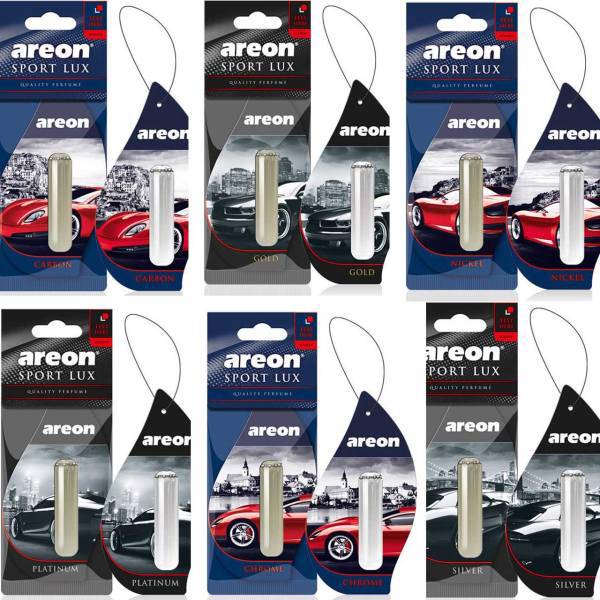 خوشبو کننده ماشین آرئون مدل Lux Liquid Extreme- بسته 6 عددی، Areon Lux Liquid Extreme Car Air Freshener - Pack Of 6