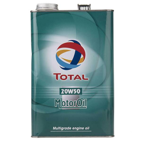 روغن موتور خودرو توتال مدل Quartz 20W50 حجم 4 لیتر، Total Quartz 20W50 Car Engine Oil 4 L