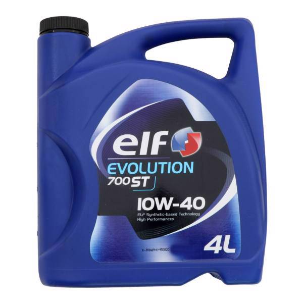 روغن موتور خودرو الف مدلEvolution 700ST حجم 4 لیتر، Elf Evolution 700ST Car Engine Oil 4 L