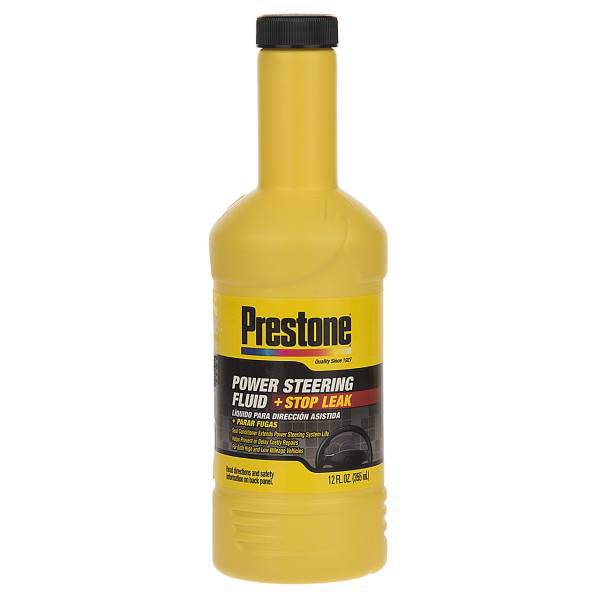 روغن هیدرولیک پرستون مدل Stop Leak حجم 355 میلی لیتر، Prestone Stop Leak Car Hydraulic Oil 355ml