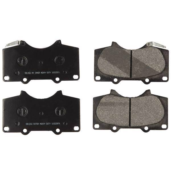 لنت ترمز جلو بندیکس مدل DB1482HD مناسب برای میتسوبیشی پاجرا، Bendix DB1482HD Front Brake Pad For Mitsubishi Pajero