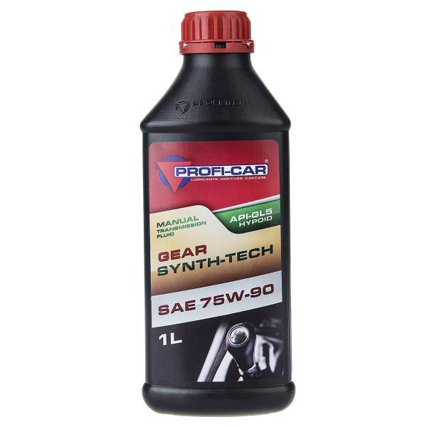 روغن گیربکس خودرو پروفی کار مدل GEAR SYNTH-TECH 75W-90 حجم 1 لیتر، Profi-Car GEAR SYNTH-TECH Gearbox Oil 1 L