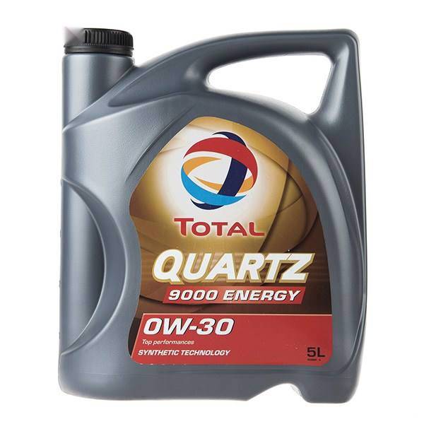 روغن موتور خودرو توتال مدل Quartz 9000 Energy حجم 5 لیتر، Total Quartz 9000 Energy 5L 0W-30 Car Engine Oil