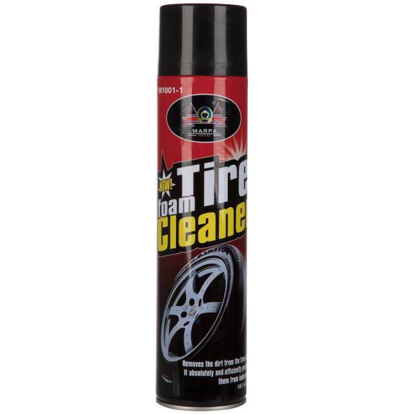 اسپری تمیز کننده لاستیک خودرو مارپا مدل M1001-1 حجم 650 میلی لیتر، Marpa M1001-1 Tire Cleaner Spray 650 ml