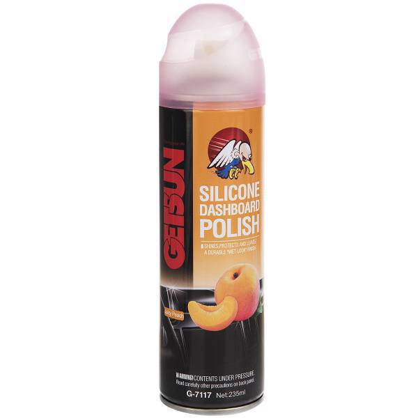 اسپری واکس داشبورد گتسان مدل G-7117 حجم 235 میلی لیتر، Getsun G-7117 Silicone Dashboard Polish 235ml