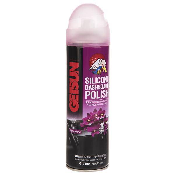 اسپری واکس داشبورد گتسان مدل G-7102 حجم 235 میلی لیتر، Getsun G-7102 Silicone Dashboard Polish 235ml