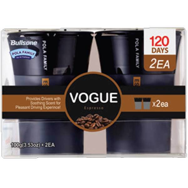 خوشبو کننده خودرو بولزوان سری Vogue با رایحه اسپرسو، Bullsone Espresso Scent Vogue Series Car Freshener