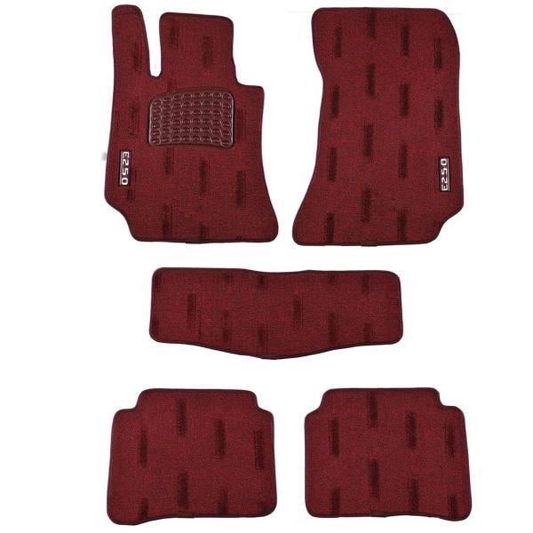 کفپوش موکتی خودرو بابل مناسب برای بنز E250 2015، Babol Car Vehicle Mat For Benz E250 2015