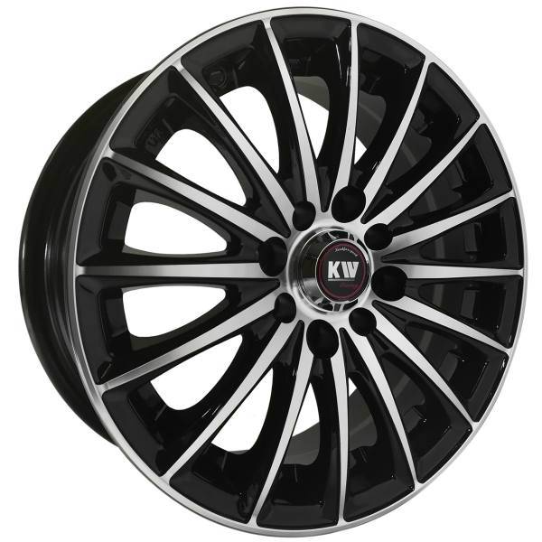 رینگ آلومینیومی چرخ مدل KW393_14_8H208RB سایز 14 اینچ، KW393_14_8H208RB Aluminium Wheel Rims 14 Inch