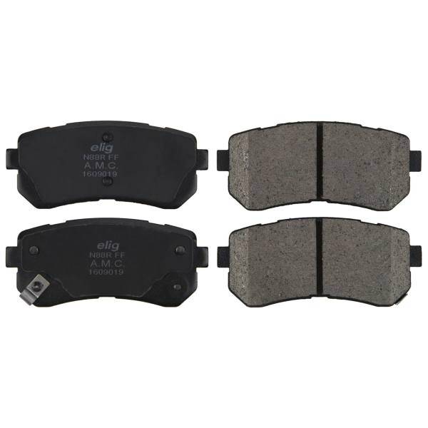 لنت ترمز عقب الیگ مدل HB17 مناسب برای هیوندای i30، Elig HB17 Rear Brake Pad For Hyundai i30