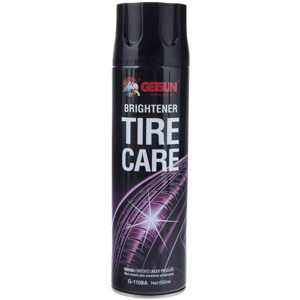 اسپری لاستیک خودرو گتسان مدل G-1108 حجم 650 میلی لیتر، Getsun G-1108 Tire Care 650ml