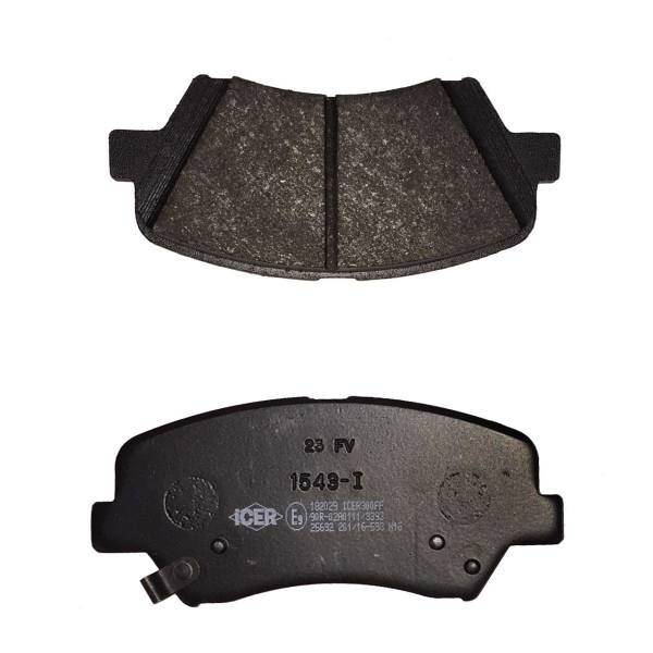 لنت ترمز جلو آیسر مدل 182029، Icer 182029 Front Brake Pad