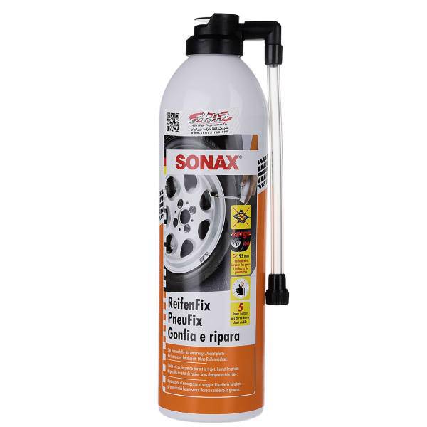 اسپری رفع پنچری لاستیک سوناکس مدل 432500 حجم 500 میلی لیتر، Sonax 432500 Tyreweld 500 ml