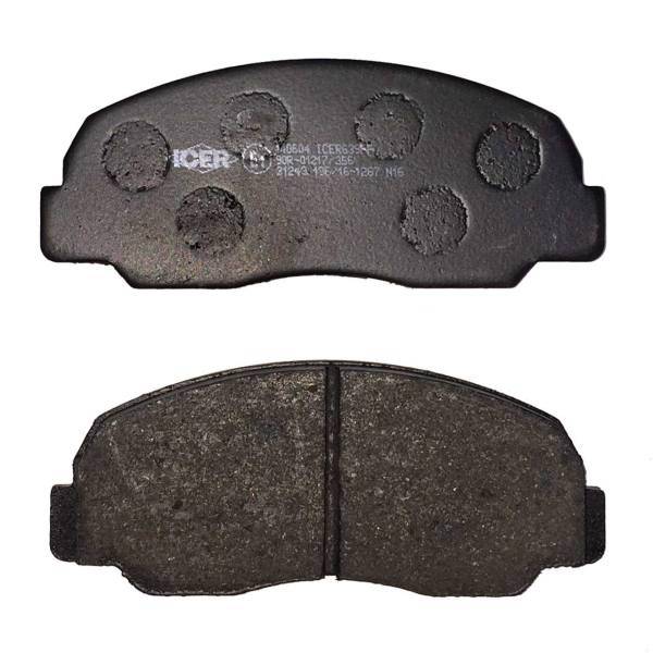 لنت ترمز جلو آیسر مدل 140604، Icer 140604 Front Brake Pad