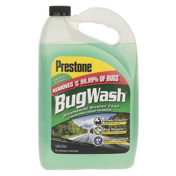 محلول شیشه شوی خودرو پرستون مدل BugWash حجم 3.78 لیتر، Prestone BugWash Clean Screen 3.78L