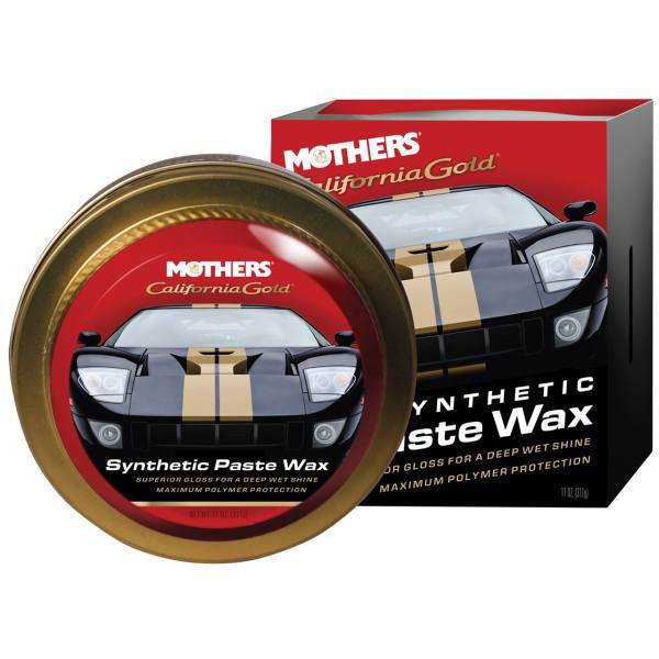 واکس کاسه ای خودرو مادرز مدل 5511 وزن 311 گرم، Mothers 5511 Car California Gold Synthetic Wax 311g