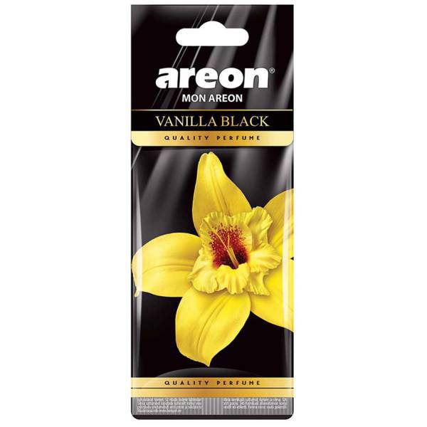 خوشبو کننده ماشین آرئون مدل Mon Black Vanilla، Areon Mon Black Vanilla Car Air Freshener