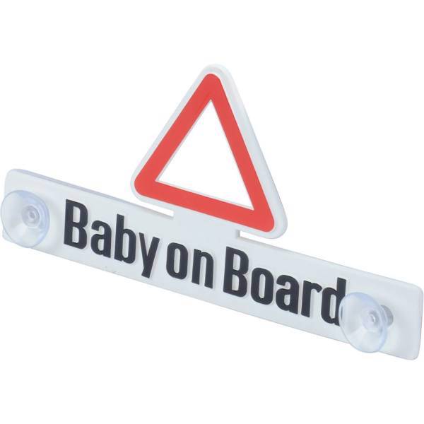 نشان مثلث خطر اچ آر مدل Baby On Board، HR Baby On Board Triangle Sign