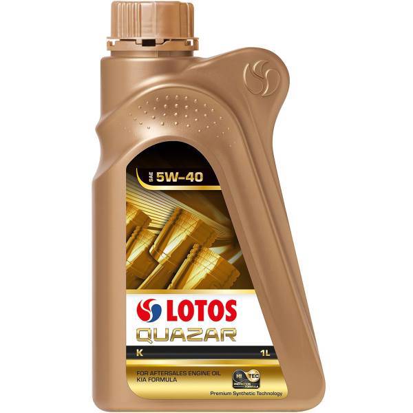 روغن موتور خودرو لوتوس مدل Quazar K حجم 1 لیتر، Lotos Quazar K 5W-40 Car Engine Oil 1 L