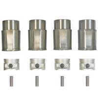 مجموعه 4 عددی بوش و پیستون و گژنپین کارتک مدل CTXU7001 Cartech CTXU7001 Bushing And Piston And Piston Pin 4 Pcs