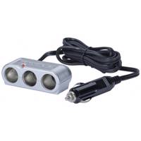 تبدیل فندکی 1 به 3 اچ آر مدل 11010201 HR 11010201 3-Way Cigarette Lighter Adapter