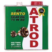 روغن گیربکس خودرو آترود مدل 75w80 Sento حجم 2.5 لیتر Atrod Sento 75w80 Gearbox Oil 2.5 L