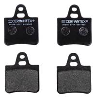 لنت ترمز عقب سرمنتکس مدل WVA-20575 مناسب برای سیتروئن زانتیا Cermantex WVA-20575 Rear Brake Pad For Citroen Xantia