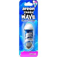 خوشبو کننده ماشین آرئون مدل فرش ویو اقیانوس Areon Fresh Wave Black Ocean Car Air Freshener