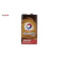 روغن موتور خودرو توتال مدل Quartz 9000 حجم 5 لیتر Total Quartz 9000 Car Engine Oil 5 L