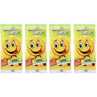 خوشبو کننده ماشین آرئون مدل Smile بسته چهار عددی Areon Smile Car Air Freshener Pack Of 4