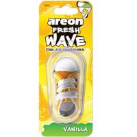 خوشبو کننده ماشین آرئون مدل فرش ویو وانیلی Areon Fresh Wave Black Vanila Car Air Freshener