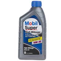 روغن موتور خودرو موبیل مدل High Mileage 10W-40 حجم 946 میلی لیتر Mobil High Mileage 10W-40 Car Engine Oil 946ml