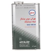 روغن موتور خودرو بهران مدل Super Pishtaz SAE حجم 1 لیتر Behran Super Pishtaz SAE 1L 10W-40 Car Engine Oil