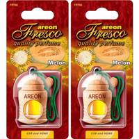 خوشبو کننده ماشین آرئون مدل فرسکو با رایحه ملون - بسته دو عددی Areon Fresco Melon Car Air Freshener- Pack Of 2