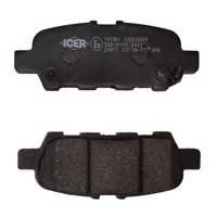 لنت ترمز عقب آیسر مدل 181901 Icer 181901 Rear Brake Pad