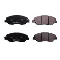 لنت ترمز جلو سی تی آر مدل CKKH-33N مناسب برای سانتافه CTR CKKH-33N Front Brake Pad For Santafe