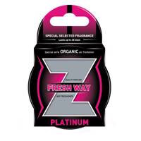 خوشبو کننده خودرو فرش وی مدل Z Platinum Fresh Way Z Platinum Car Air Freshener